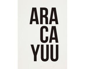 poster-aracayuu-preto