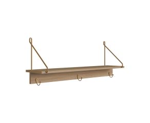 Prateleira Flix Hanover com Dourado