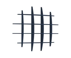 Prateleira Hashtag Grande - Azul Marinho M505