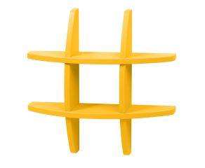 Prateleira Hashtag Pequena - Amarelo M40 