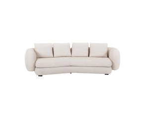 sofa curvo moderno simon