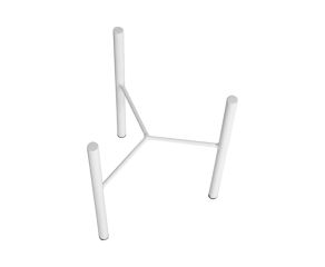 Suporte para Plantas Tripé Rouxinol 25 Baixo Branco