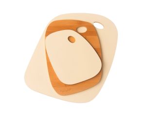 conjunto de tabuas de corte seixo