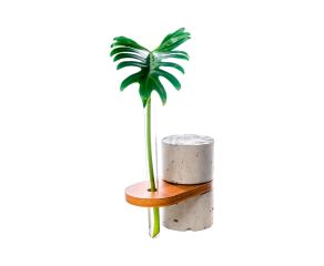 Vaso Half Half Concreto