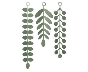 Conjunto de Decoração Vines Verde