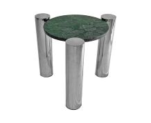 Mesa Lateral Loren Mármore Verde