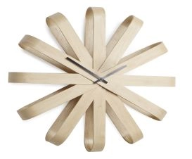 Relógio de Parede Ribbonwood - Natural