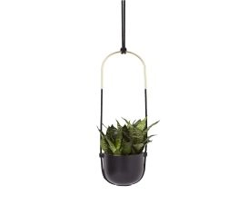 Suporte Botânico Balanço Preto