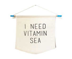 Bandeira Sea Flag I Need Vitamin Sea