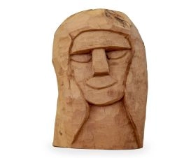 Escultura Cabeça Mulher 