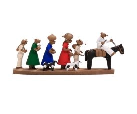 Escultura Família Retirantes