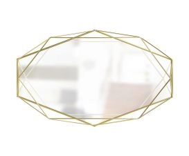 Espelho Prisma Dourado