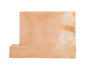 Vaso e Castiçal Quadrado