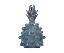 Escultura Abacaxi Azul