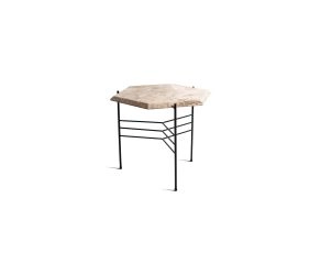 Mesa Lateral Tríade Travertino Baixa