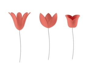 Decorador de Parede Bloomer Coral
