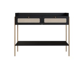 aparador-leblon-2-gavetas-nero-pes-metal-dourado