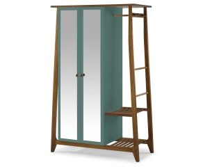 Armário Multiuso Floripa 2 Portas  - Verde Petróleo M521