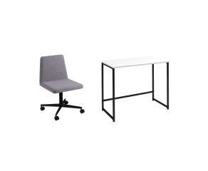 Conjunto Escrivaninha Austin e Cadeira Lissa Office 