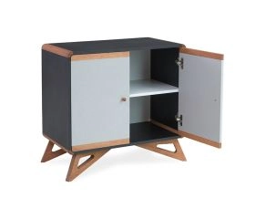 Buffet Mooca Baixo Preto - Cinza