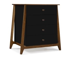 Cômoda Floripa 4 Gavetas - Preto M24