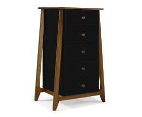 Cômoda Floripa 5 Gavetas - Preto M24