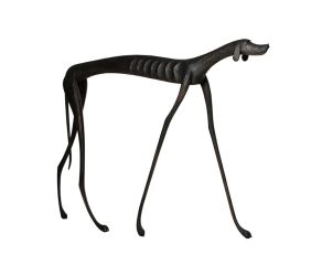 Escultura Cachorro Andando