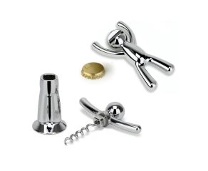 Conjunto Abridor e Saca-Rolhas Buddy