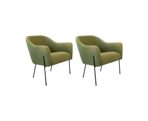 Conjunto de 2 Poltronas Ronda Verde