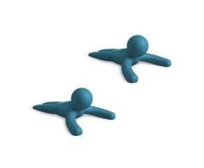 Conjunto de 2 Trava Porta Buddy Azul