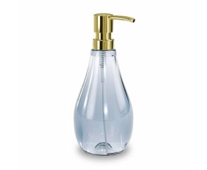 Dispenser de Sabonete Transparente Droplet Azul