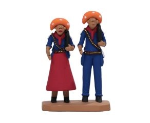 Escultura Lampião e Maria Bonita