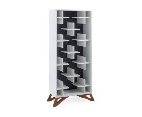 Estante Max - Fundo Preto - Vertical