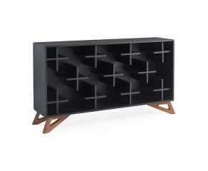 Estante Max Preto - Preto - Horizontal