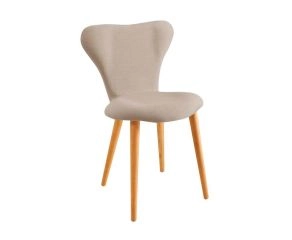 cadeira estofada pé palito