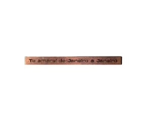 Placa Decorativa Trechos VI