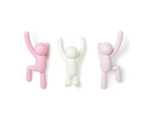 Ganchos de Parede Buddy Rosa