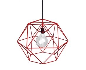 Luminária Pendente Beijaflor Vermelho