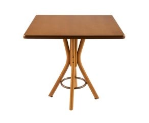 Mesa de Jantar Quadrada Carpenter - Carvalho Mel