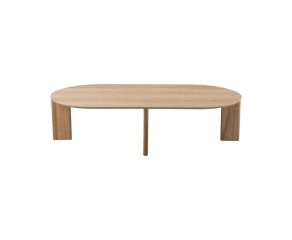 Mesa de Centro Oval Para Sala Merano