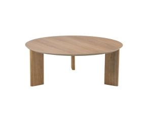 Mesa de Centro Redonda Para Sala Merano Baixa