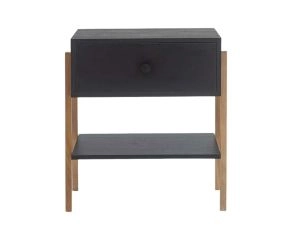 mesa de cabeceira pine preto pes tauari frente