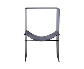 Mesa de Cabeceira Solo Eco Leather Preto