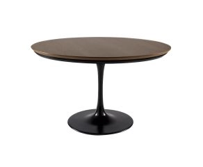 Mesa de Jantar Redonda Tulip - Preta