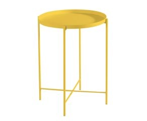 Mesa Lateral Berlim Amarela