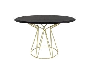 Tampo Ebano + Base Dourado