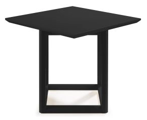 Mesa Lateral Alta Quatar  - Preto M24