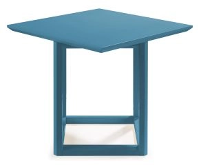 Mesa Lateral Alta Quatar - Azul Claro M50 