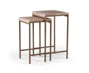 conjunto de mesas laterais