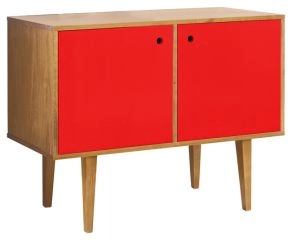 Buffet Bonfim 2 Portas - Vermelho M48